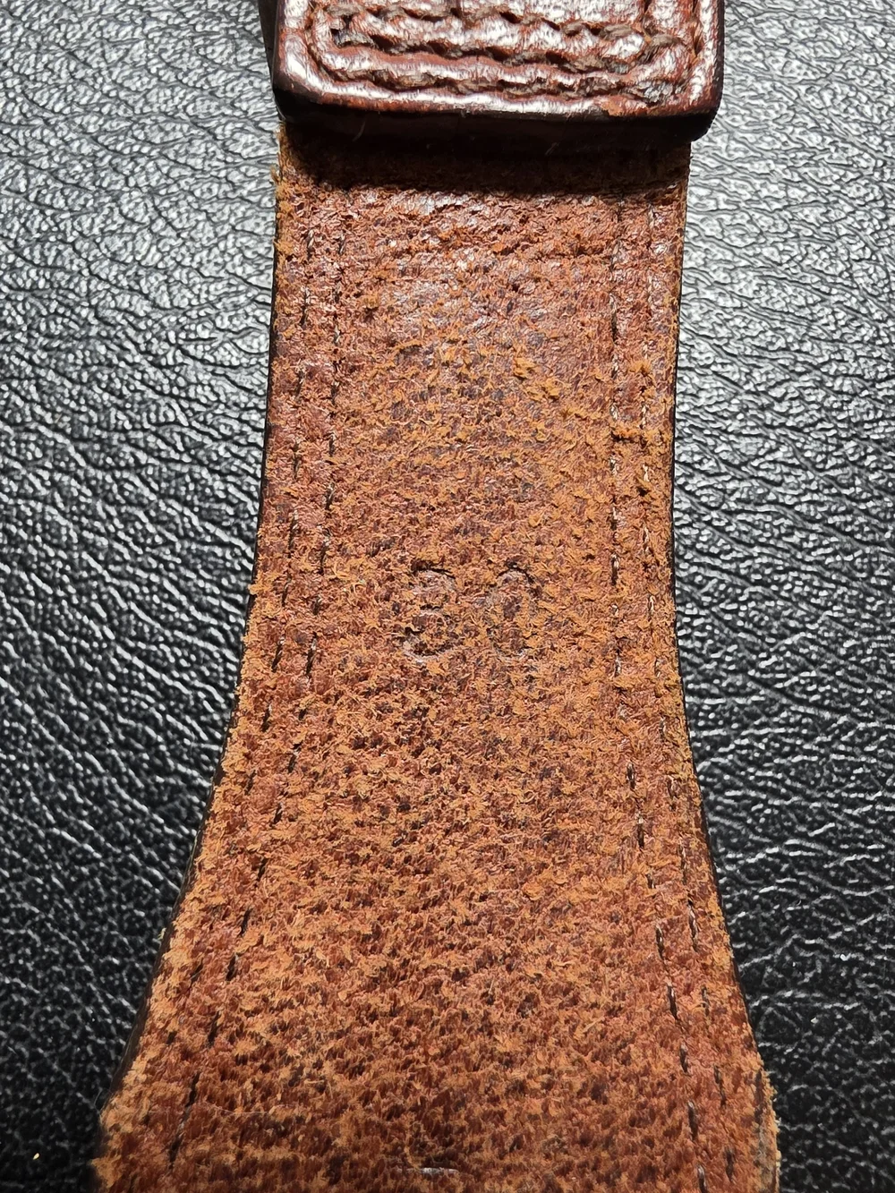 Vintage 1991 Leather Western Belt Size 30